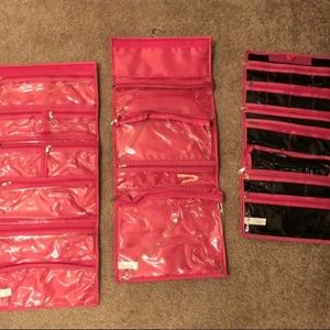 Hanging Travel Organizer For Jewelry/Makeup